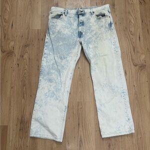 Levi’s 501 Washed Denim Jeans